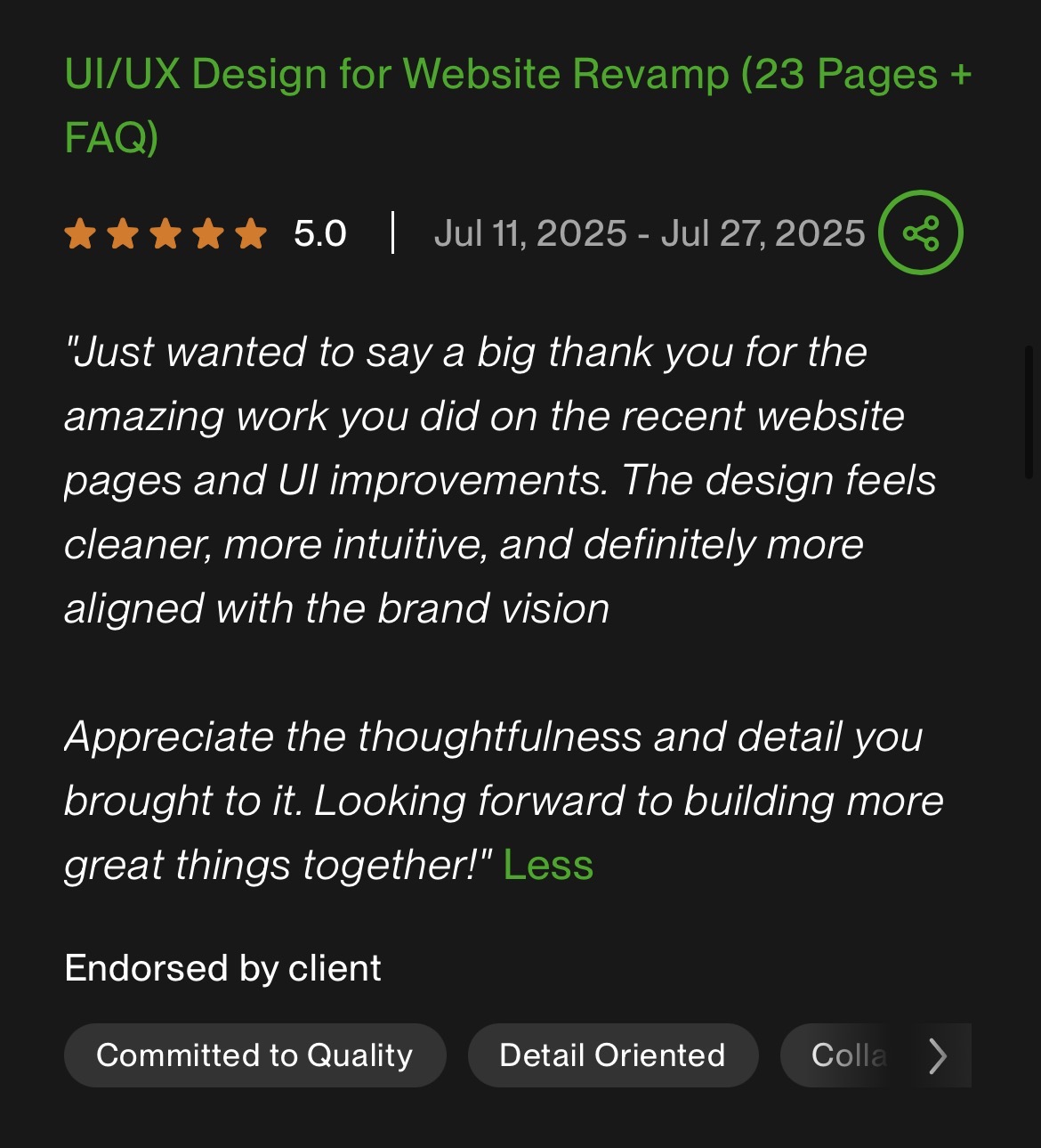 Client review 3